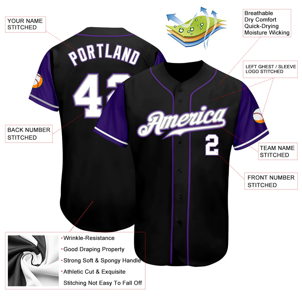 Sublimation Baseball Uniform Jersey Shirts